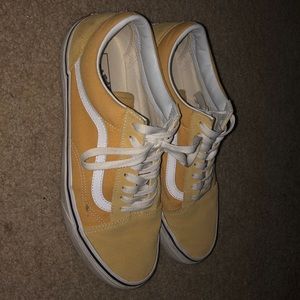 Yellow Vans Old School